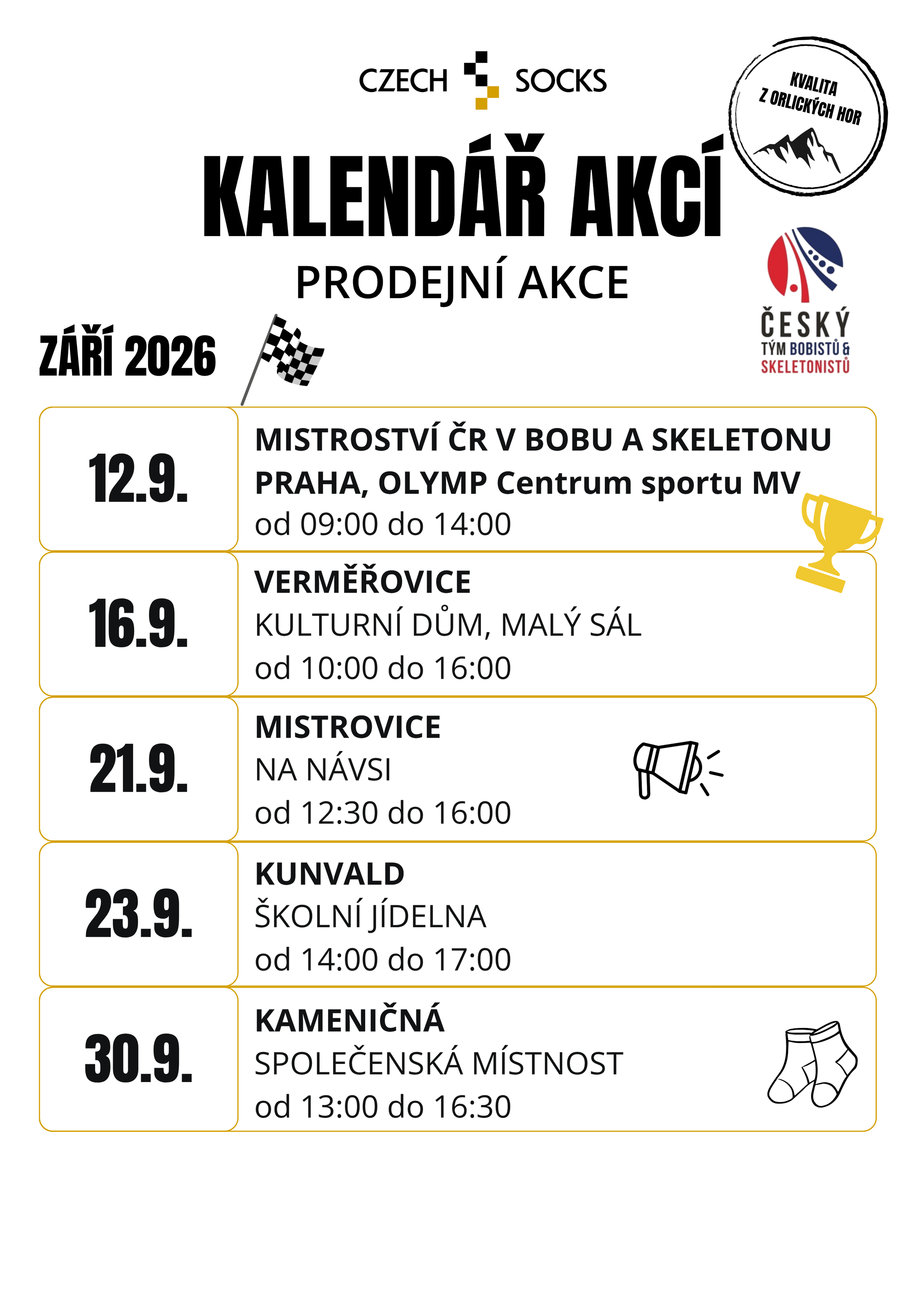 kalendar prodejnich akci zari 2026